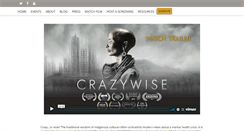 Desktop Screenshot of crazywisefilm.com