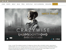 Tablet Screenshot of crazywisefilm.com